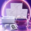 The white portable packaging box eye massage device is an eye care instrument that relieves fatigue Specification image